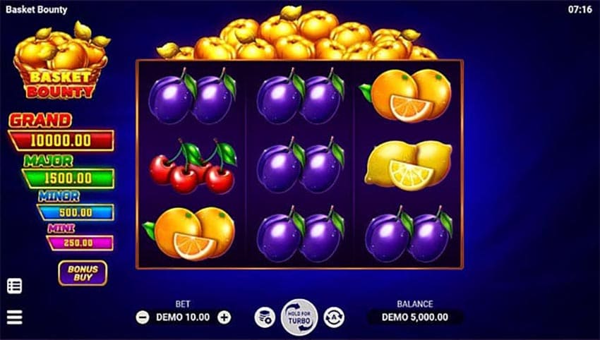 Basket Bounty — banner principal en Casinado Casino