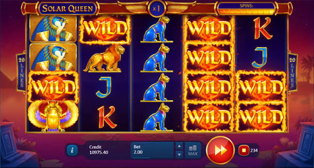 Solar Queen — banner principal en Casinado Casino